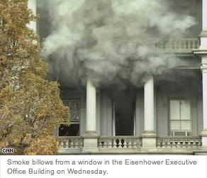 vp office on fire