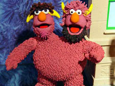 Sesame Street two-headed monster
