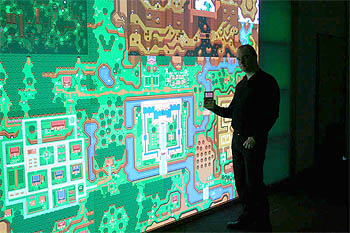 6 megapixel screen displays all of Zelda 3 map